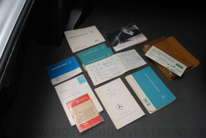 Mercedes 280SL books, manuals, packet