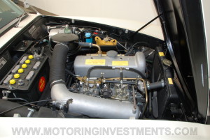 right side engine bay Mercedes 190SL