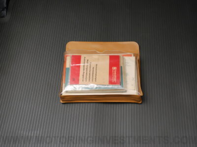 Mercedes 280SL owner's manual pouch