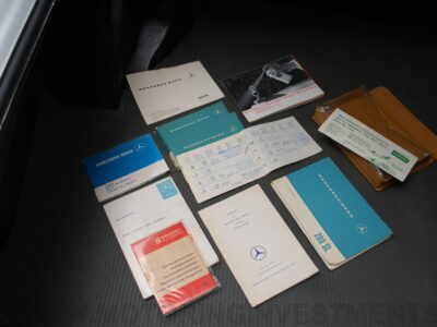 Mercedes 280SL books, manuals, packet