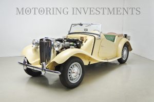 1952 MGTD Primrose Yellow