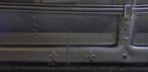 190SL Mercedes floorboard side rails
