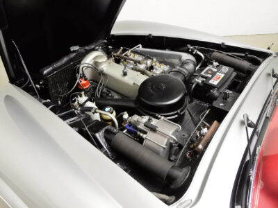 190SL engine bay image from left rear
